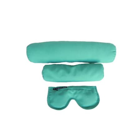 Peach Blossom Yoga 11002 3 Piece Meditation Kit For Yoga Teal 11002A9